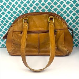 Stone Mountain Rehad Worn in Leather Handbag